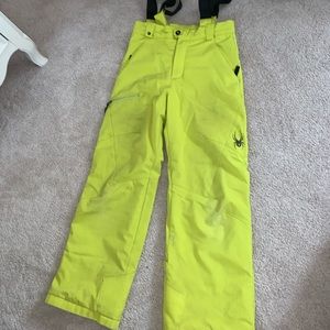 Spyder Suspender Boys Ski Pants